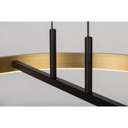 Rabalux Thric lampa wisząca 1x42 W czarna-złota 72221