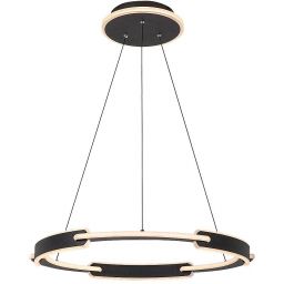 Rabalux Sindri lampa wisząca 1x45 W czarna 72229