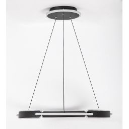 Rabalux Sindri lampa wisząca 1x45 W czarna 72229