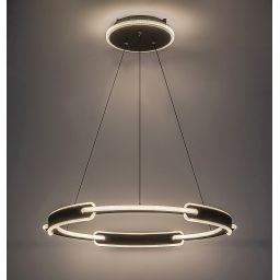 Rabalux Sindri lampa wisząca 1x45 W czarna 72229