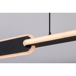 Rabalux Sindri lampa wisząca 1x36 W czarna 72231