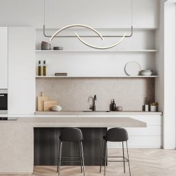 Rabalux Jarnelle lampa wisząca 1x35 W czarna 72233