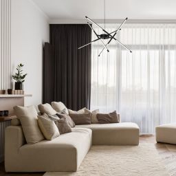 Rabalux Henli lampa wisząca 30 W biała-czarna 72237