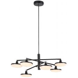 Rabalux Madi lampa wisząca 24 W biała-czarna 72239