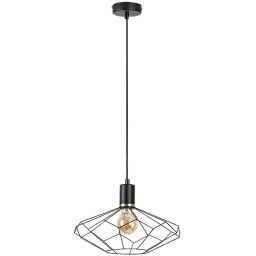 Rabalux Fran lampa wisząca 1x40 W czarna 72241
