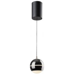 Rabalux Maelo lampa wisząca 1x6 W biała-czarna 72246