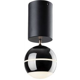 Rabalux Maelo lampa wisząca 1x6 W biała-czarna 72246