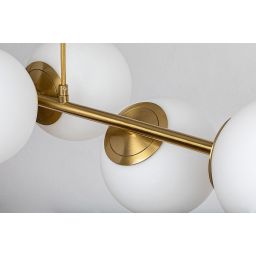 Rabalux Kiara lampa wisząca 6x35 W złota 72249