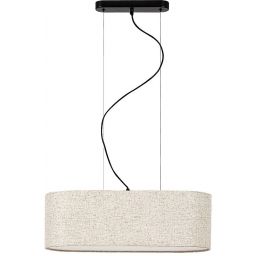 Rabalux Narmin lampa stojąca 3x40 W czarna-beżowa 72251