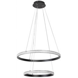 Rabalux Grete lampa wisząca 60 W biała-czarna 72259