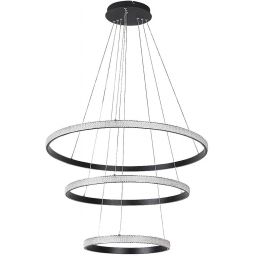 Rabalux Grete lampa wisząca 100 W biała-czarna 72260