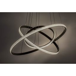 Rabalux Grete lampa wisząca 100 W biała-czarna 72260