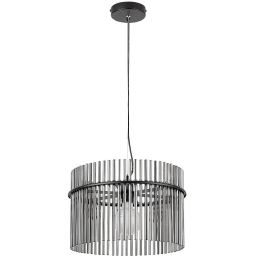 Rabalux Inesa lampa wisząca 1x40 W czarna-przydymiona 72261