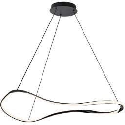 Rabalux Mirossi lampa wisząca 1x40 W biała-czarna 72266