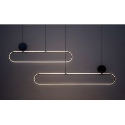 Rabalux Circado lampa wisząca 48 W biała-czarna-złota 72268