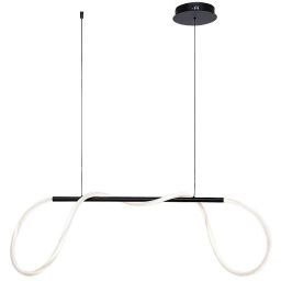 Rabalux Montema lampa wisząca 1x40 W biała-czarna 72269