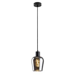 Rabalux Florian lampa wisząca 1x40 W czarna 72270