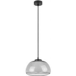 Rabalux Elowen lampa wisząca 1x5 W biała-czarna-przydymiona 72275