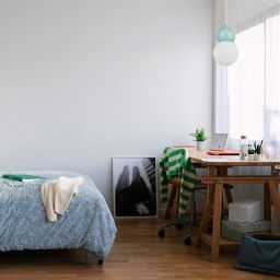 Rabalux Gellia lampa wisząca 1x38 W biała-niebieska 72279