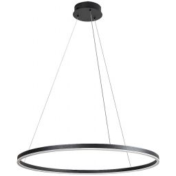 Rabalux Isaure lampa wisząca 1x45 W czarna 72302