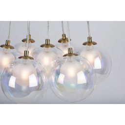 Rabalux Rosehip lampa wisząca 7x25 W szampan 72304