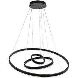 Rabalux Isaure lampa wisząca 1x100 W czarna 72306