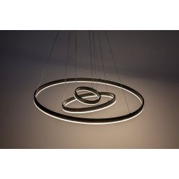 Rabalux Isaure lampa wisząca 1x100 W czarna 72306