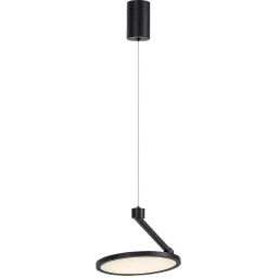 Rabalux Ovidia lampa wisząca 1x20 W biała-czarna 72327