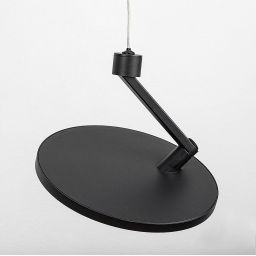 Rabalux Ovidia lampa wisząca 1x20 W biała-czarna 72327