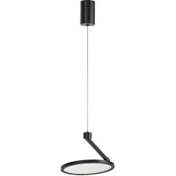 Rabalux Ovidia lampa wisząca 1x20 W biała-czarna 72327