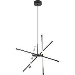 Rabalux Henli2 lampa wisząca 4x40 W biała-czarna 72338