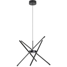 Rabalux Henli2 lampa wisząca 4x40 W biała-czarna 72338