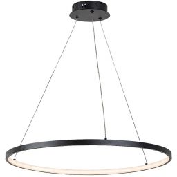 Rabalux Beliza lampa wisząca 1x55 W czarna 72344