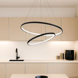 Rabalux Beliza lampa wisząca 1x75 W czarna 72345