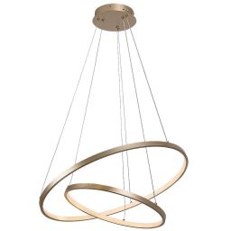 Rabalux Beliza lampa wisząca 75 W złota 72348