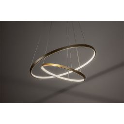 Rabalux Beliza lampa wisząca 75 W złota 72348