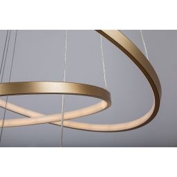 Rabalux Beliza lampa wisząca 3x90 W złota 72349