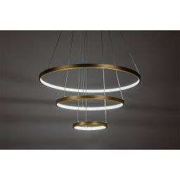 Rabalux Beliza lampa wisząca 3x90 W złota 72349