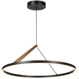 Rabalux Renara lampa wisząca 1x40 W czarna/złota 72352