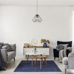 Rabalux Emerencia lampa wisząca 1x40 W czarna-przydymiona 72372