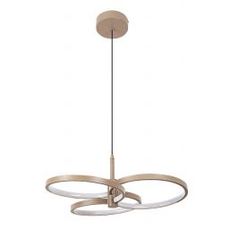 Rabalux Isidora lampa wisząca 50 W beżowa 72400