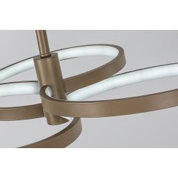 Rabalux Isidora lampa wisząca 50 W beżowa 72400