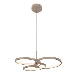Rabalux Isidora lampa wisząca 50 W beżowa 72400