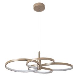 Rabalux Isidora lampa wisząca 70 W beżowa 72401