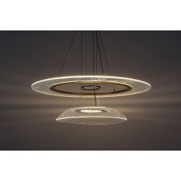 Rabalux Zofrael lampa wisząca 2x36 W złota 72412