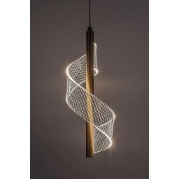 Rabalux Zofrael lampa wisząca 1x6 W złota 72414