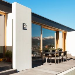 Rabalux Orlova kinkiet zewnętrzny 1x40W czarny 7244