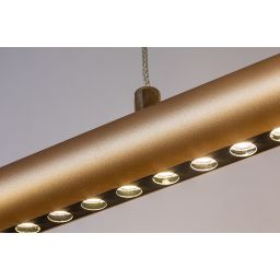 Rabalux Olyssia lampa wisząca 24 W złota 72463
