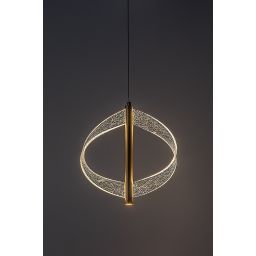 Rabalux Olyssia lampa wisząca 8 W złota 72464