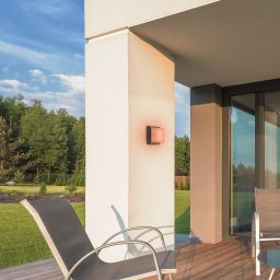 Rabalux Durbe kinkiet zewnętrzny 1x10W czarny 7247